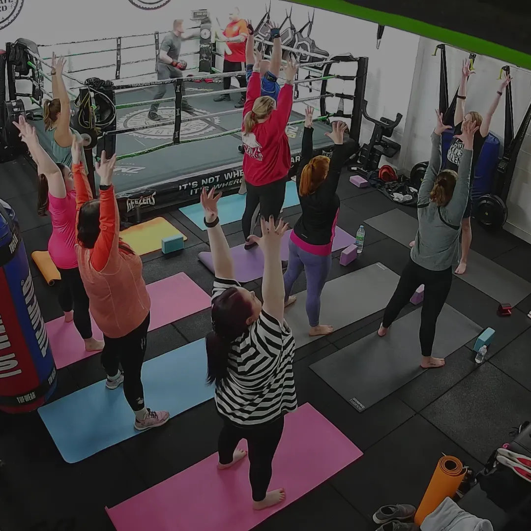 Strength training session at Ultimate Shred Academy, Pontefract